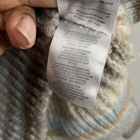 Oui Women's Knitted Sweater with Stand-Up Collar - Picture 9 of 10